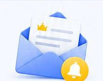 QueenKing PH newsletter envelope